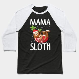 Family Matching Sloth Ugly Christmas Sweatshirts Baseball T-Shirt